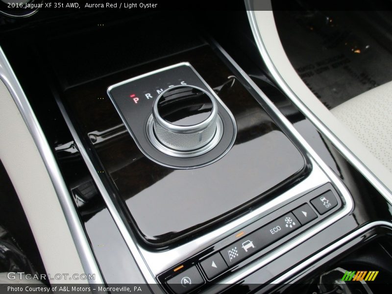 Aurora Red / Light Oyster 2016 Jaguar XF 35t AWD