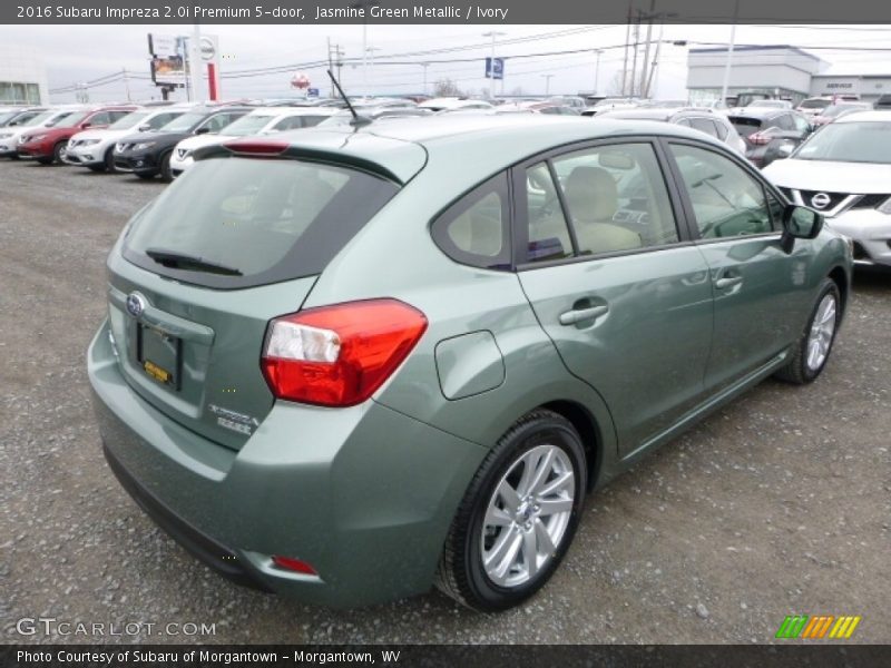 Jasmine Green Metallic / Ivory 2016 Subaru Impreza 2.0i Premium 5-door
