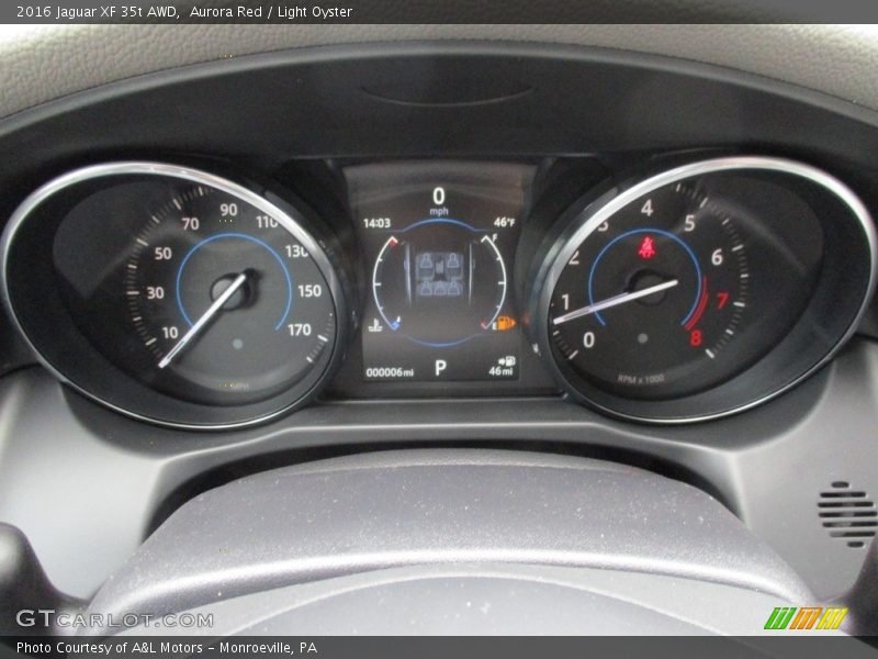  2016 XF 35t AWD 35t AWD Gauges