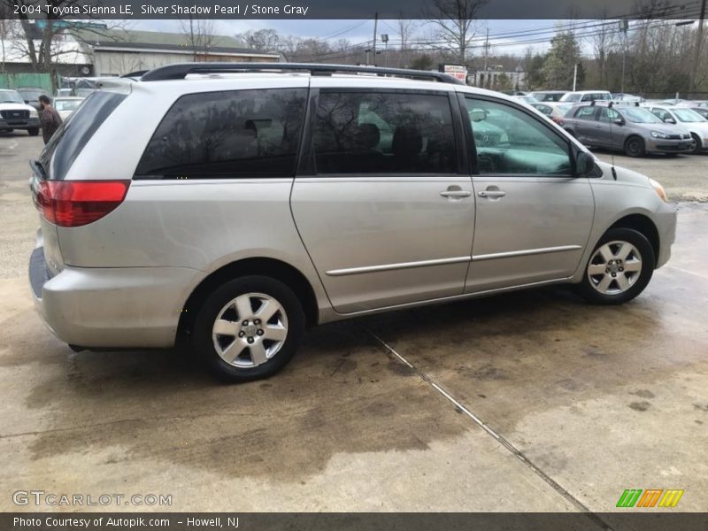 Silver Shadow Pearl / Stone Gray 2004 Toyota Sienna LE