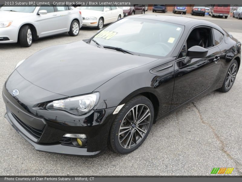 Crystal Black Silica / Black Leather/Alcantara 2013 Subaru BRZ Limited