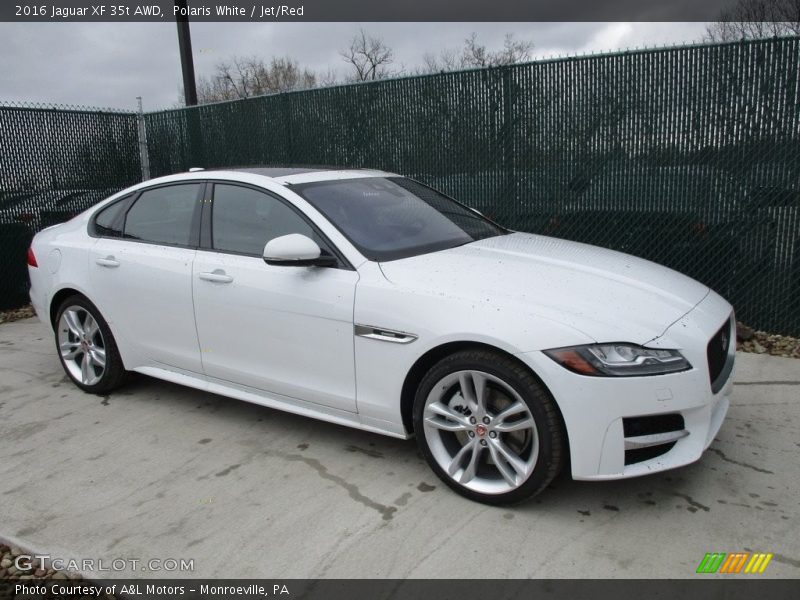 Front 3/4 View of 2016 XF 35t AWD