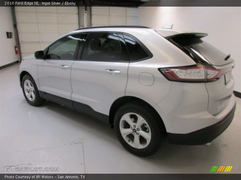 Ingot Silver / Ebony 2016 Ford Edge SE