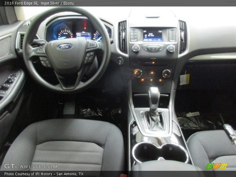 Ingot Silver / Ebony 2016 Ford Edge SE