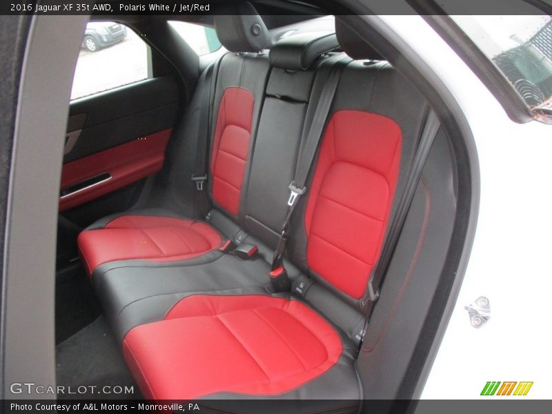 Rear Seat of 2016 XF 35t AWD