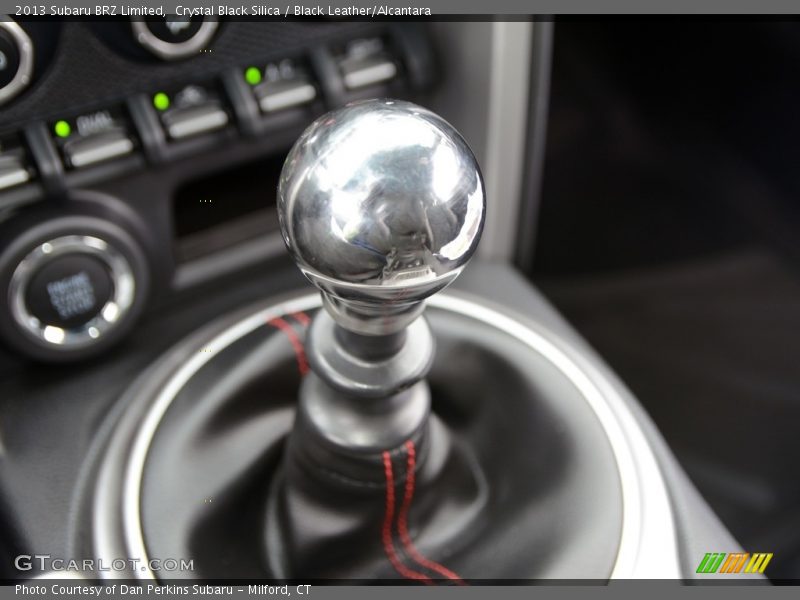 Crystal Black Silica / Black Leather/Alcantara 2013 Subaru BRZ Limited
