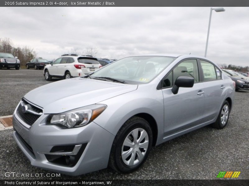 Ice Silver Metallic / Black 2016 Subaru Impreza 2.0i 4-door