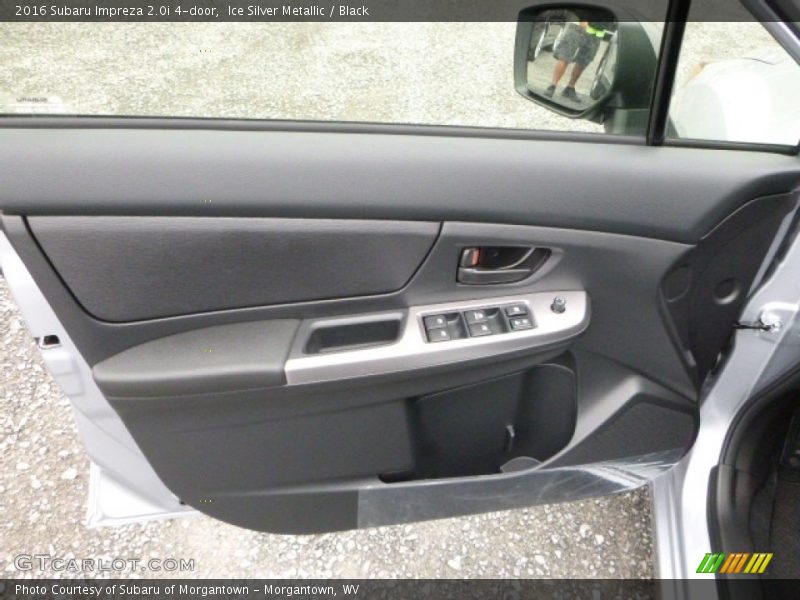 Ice Silver Metallic / Black 2016 Subaru Impreza 2.0i 4-door