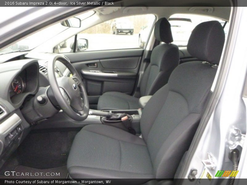 Ice Silver Metallic / Black 2016 Subaru Impreza 2.0i 4-door