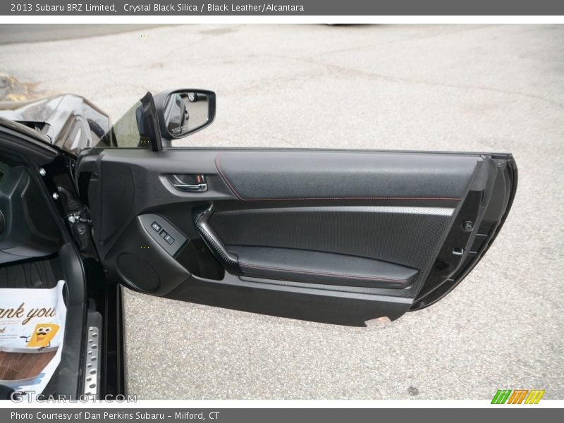 Crystal Black Silica / Black Leather/Alcantara 2013 Subaru BRZ Limited