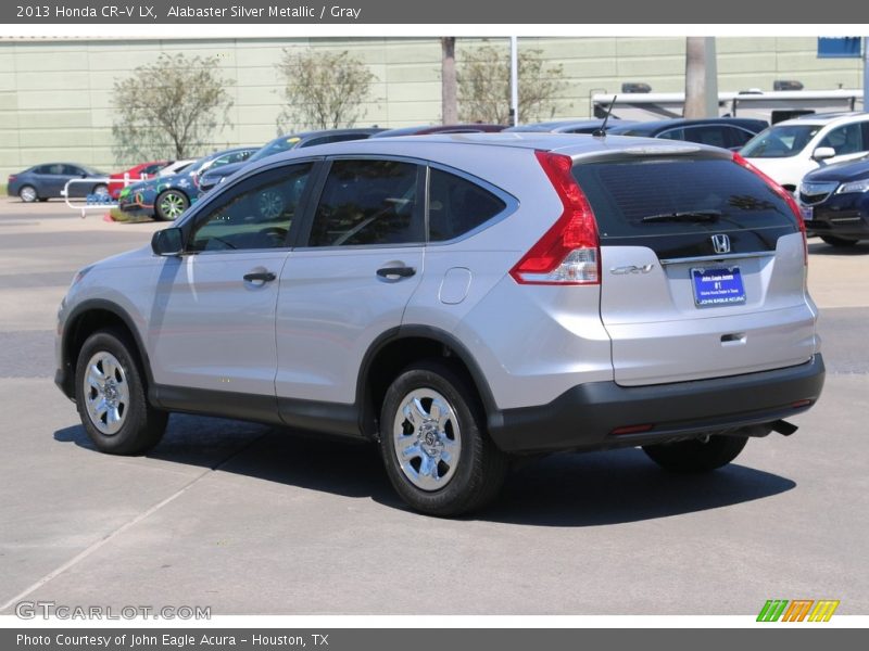 Alabaster Silver Metallic / Gray 2013 Honda CR-V LX