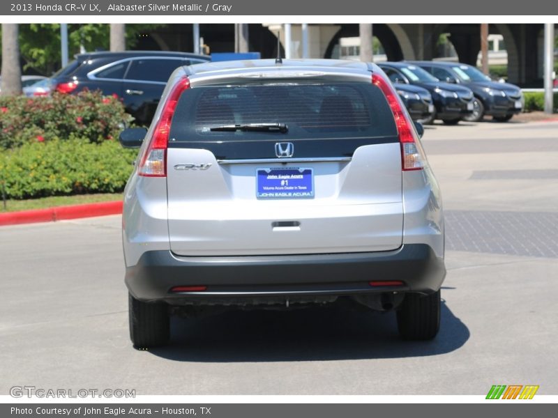 Alabaster Silver Metallic / Gray 2013 Honda CR-V LX