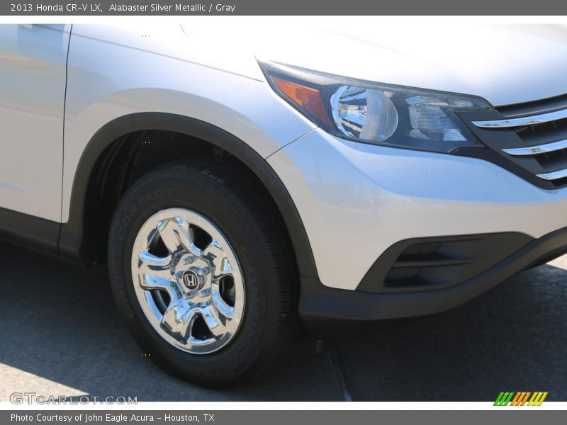 Alabaster Silver Metallic / Gray 2013 Honda CR-V LX