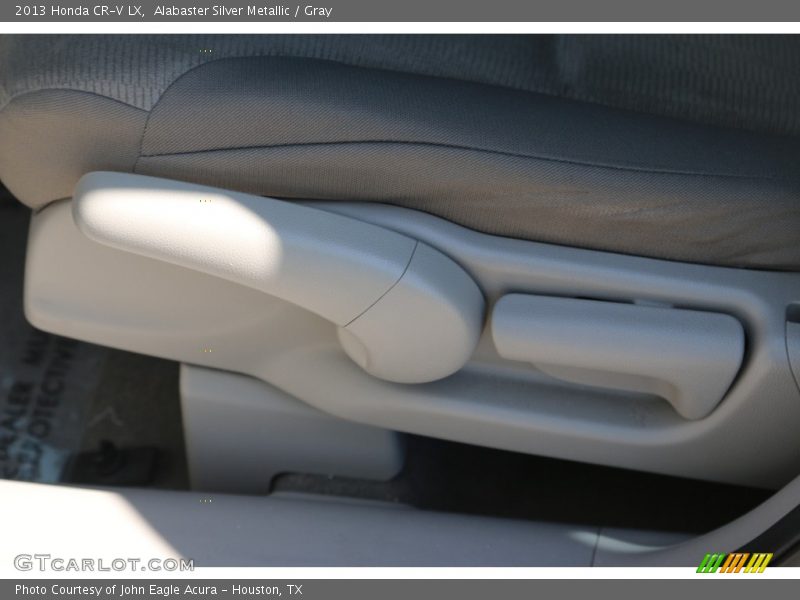 Alabaster Silver Metallic / Gray 2013 Honda CR-V LX