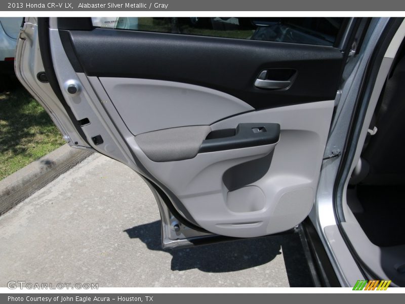 Alabaster Silver Metallic / Gray 2013 Honda CR-V LX