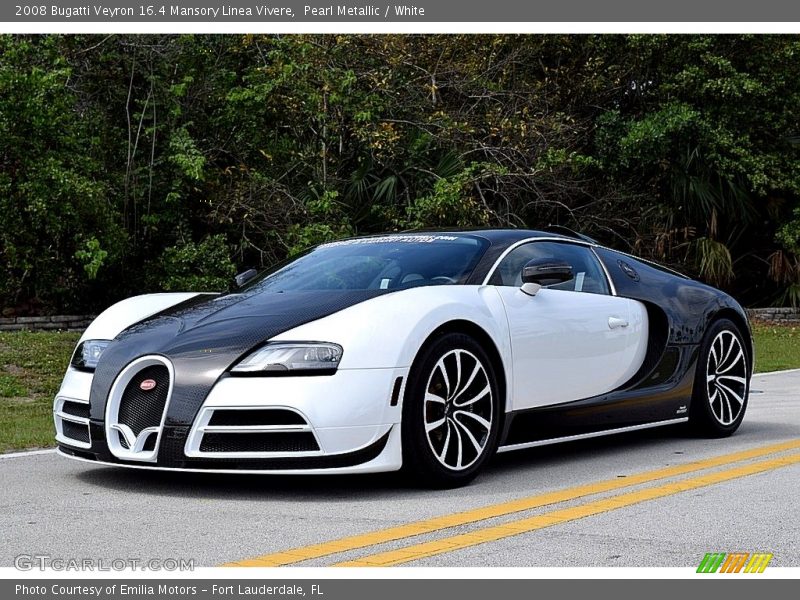 Front 3/4 View of 2008 Veyron 16.4 Mansory Linea Vivere