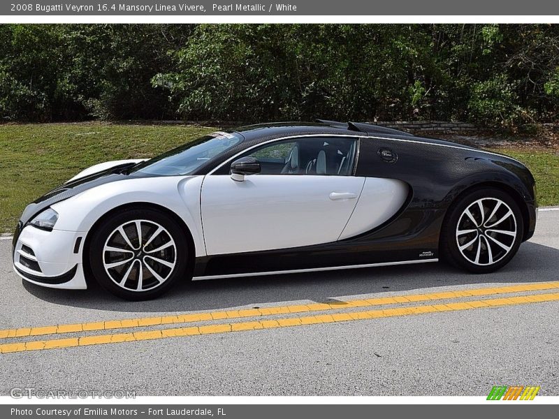  2008 Veyron 16.4 Mansory Linea Vivere Pearl Metallic