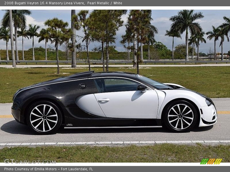  2008 Veyron 16.4 Mansory Linea Vivere Pearl Metallic