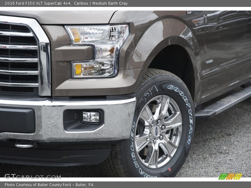Caribou / Medium Earth Gray 2016 Ford F150 XLT SuperCab 4x4
