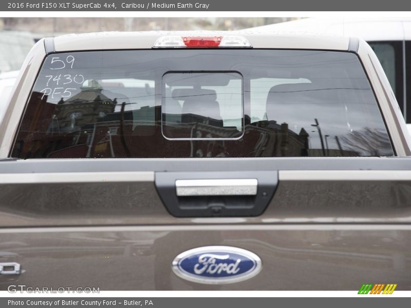 Caribou / Medium Earth Gray 2016 Ford F150 XLT SuperCab 4x4