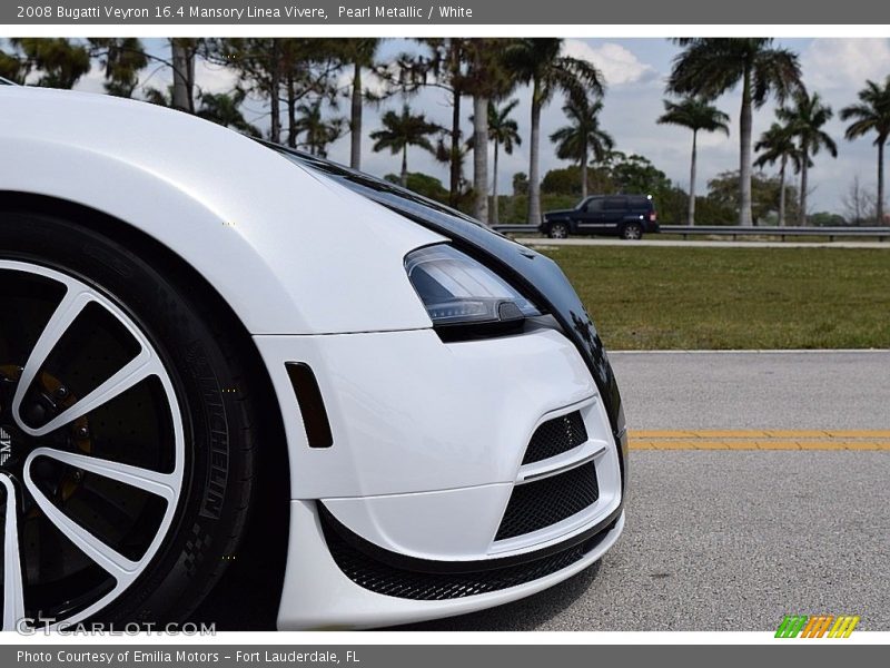 Pearl Metallic / White 2008 Bugatti Veyron 16.4 Mansory Linea Vivere