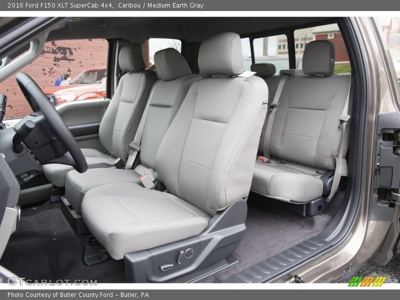 Caribou / Medium Earth Gray 2016 Ford F150 XLT SuperCab 4x4