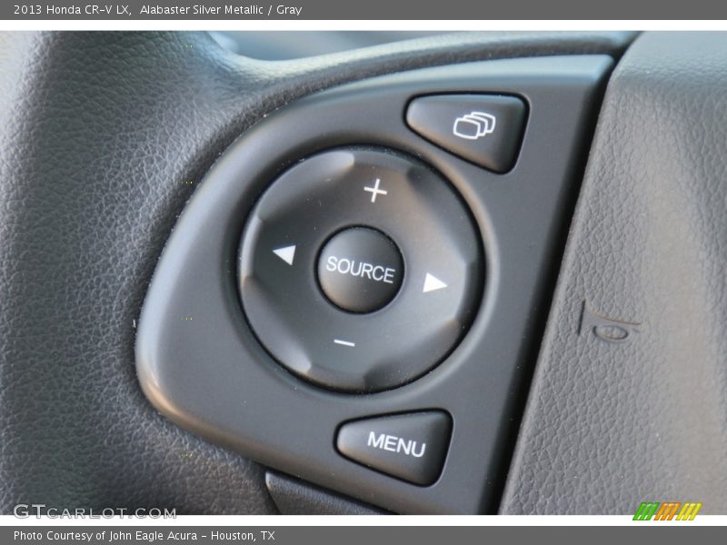 Alabaster Silver Metallic / Gray 2013 Honda CR-V LX