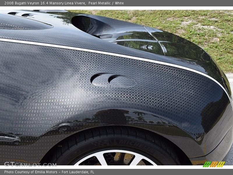 Pearl Metallic / White 2008 Bugatti Veyron 16.4 Mansory Linea Vivere