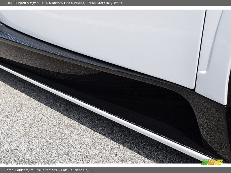 Pearl Metallic / White 2008 Bugatti Veyron 16.4 Mansory Linea Vivere