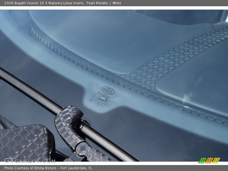 Pearl Metallic / White 2008 Bugatti Veyron 16.4 Mansory Linea Vivere