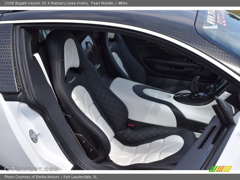  2008 Veyron 16.4 Mansory Linea Vivere White Interior