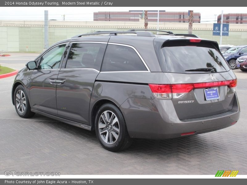 Modern Steel Metallic / Gray 2014 Honda Odyssey Touring