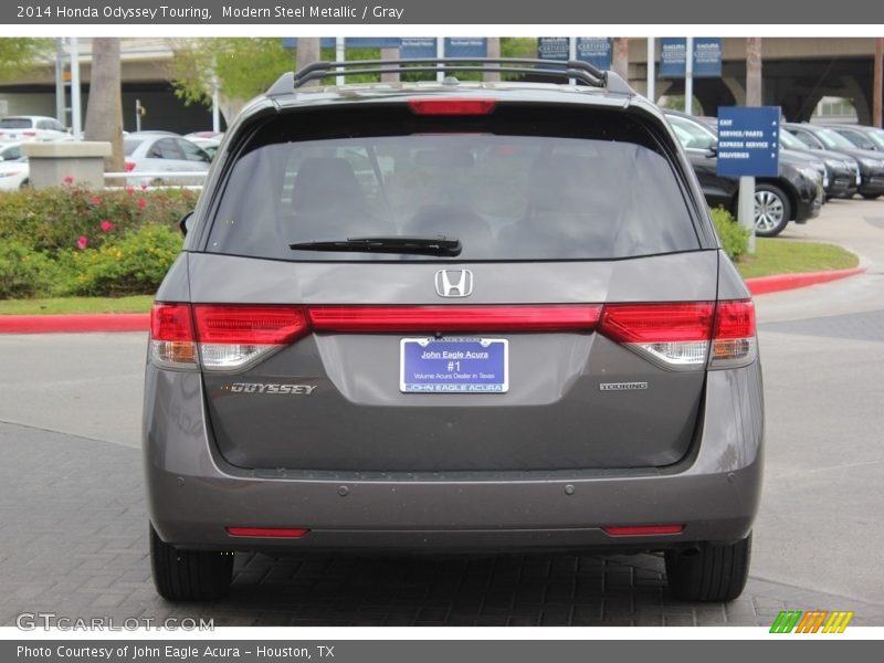 Modern Steel Metallic / Gray 2014 Honda Odyssey Touring