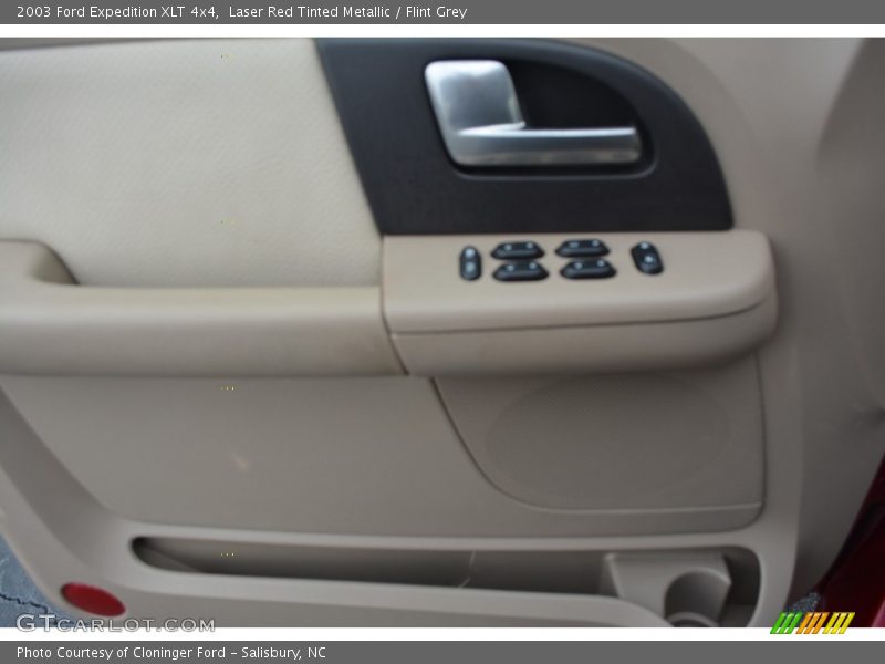 Laser Red Tinted Metallic / Flint Grey 2003 Ford Expedition XLT 4x4