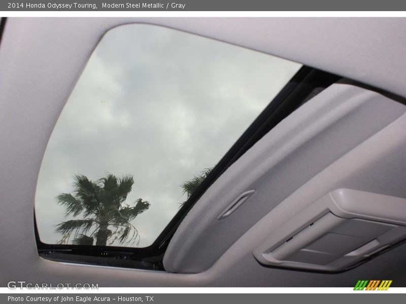 Modern Steel Metallic / Gray 2014 Honda Odyssey Touring