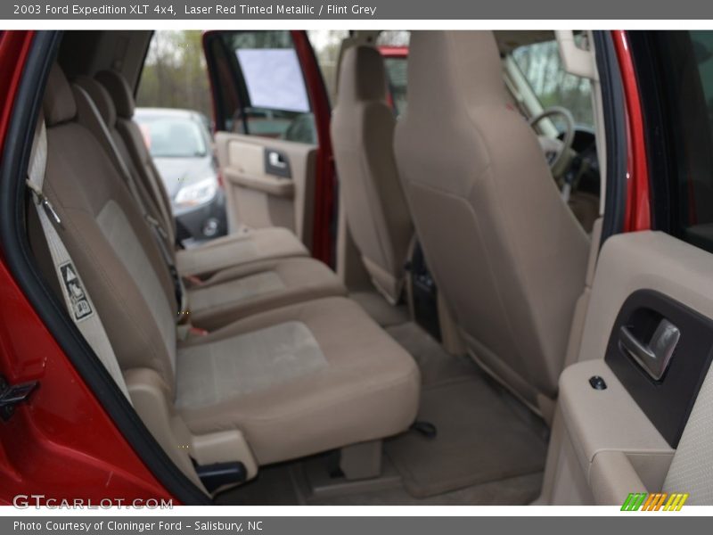 Laser Red Tinted Metallic / Flint Grey 2003 Ford Expedition XLT 4x4