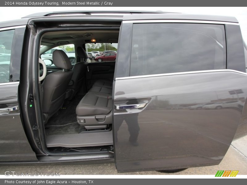 Modern Steel Metallic / Gray 2014 Honda Odyssey Touring