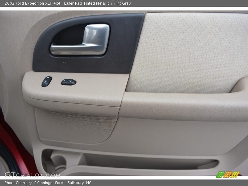 Laser Red Tinted Metallic / Flint Grey 2003 Ford Expedition XLT 4x4