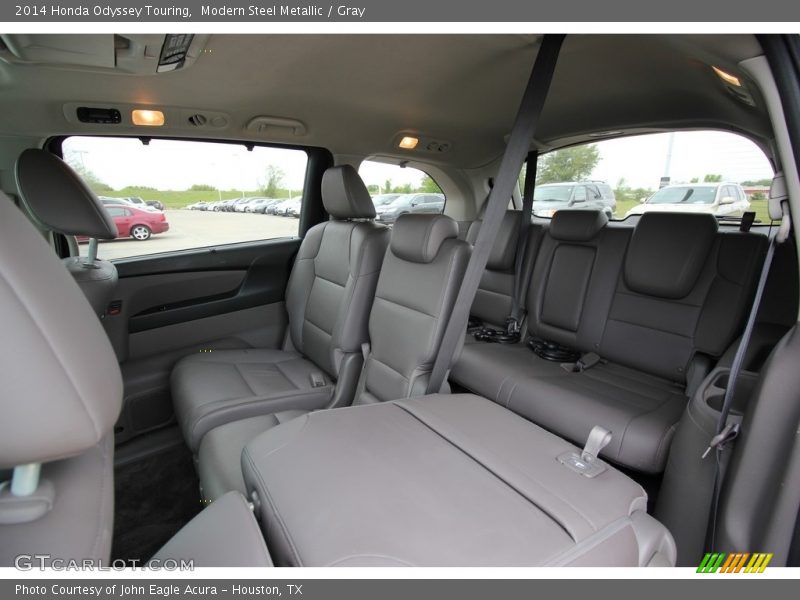 Modern Steel Metallic / Gray 2014 Honda Odyssey Touring