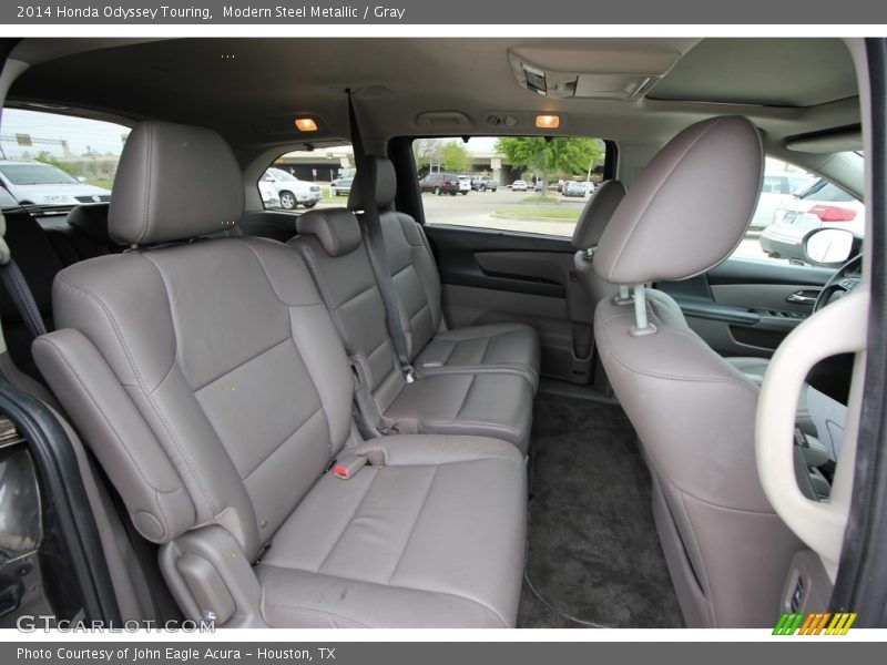 Modern Steel Metallic / Gray 2014 Honda Odyssey Touring
