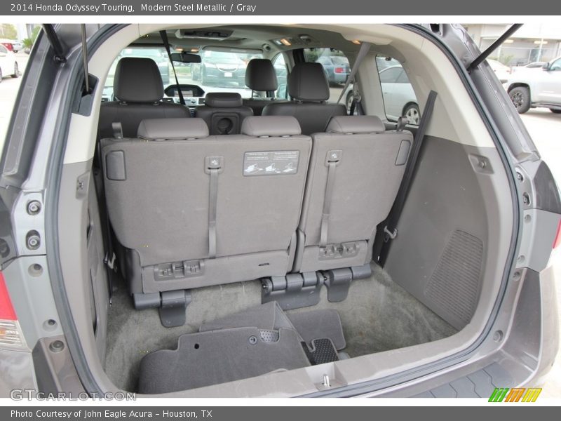 Modern Steel Metallic / Gray 2014 Honda Odyssey Touring