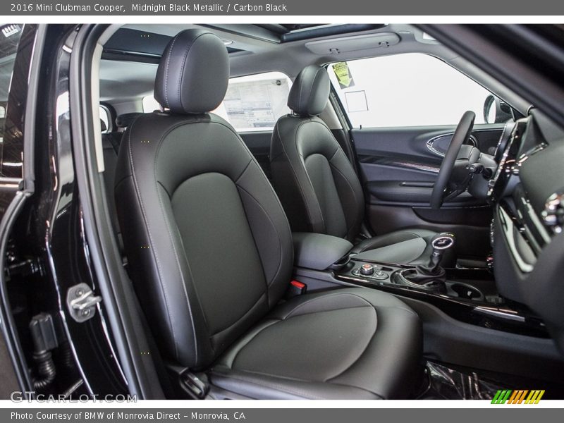 Midnight Black Metallic / Carbon Black 2016 Mini Clubman Cooper