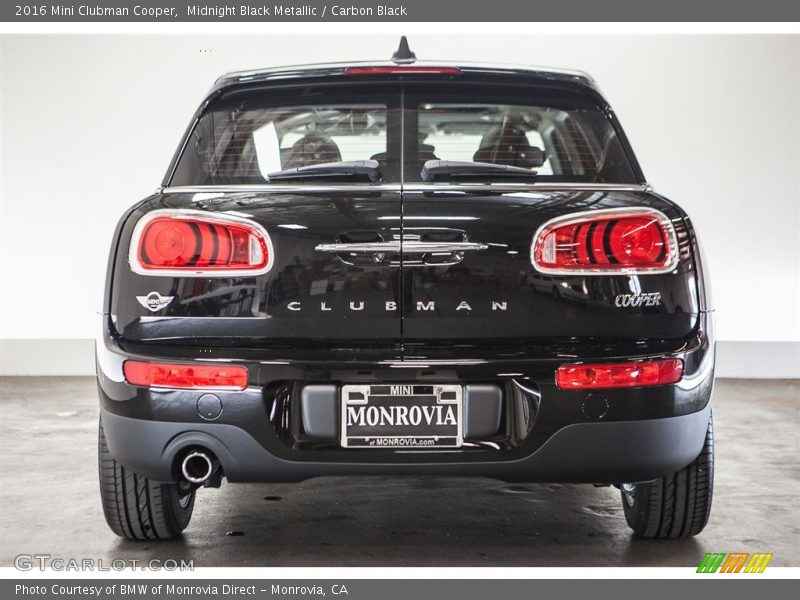 Midnight Black Metallic / Carbon Black 2016 Mini Clubman Cooper