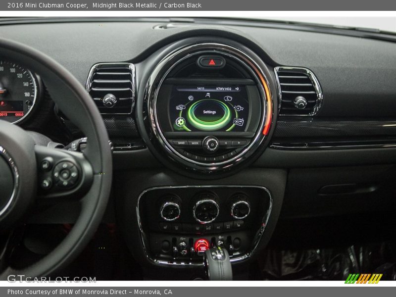 Midnight Black Metallic / Carbon Black 2016 Mini Clubman Cooper
