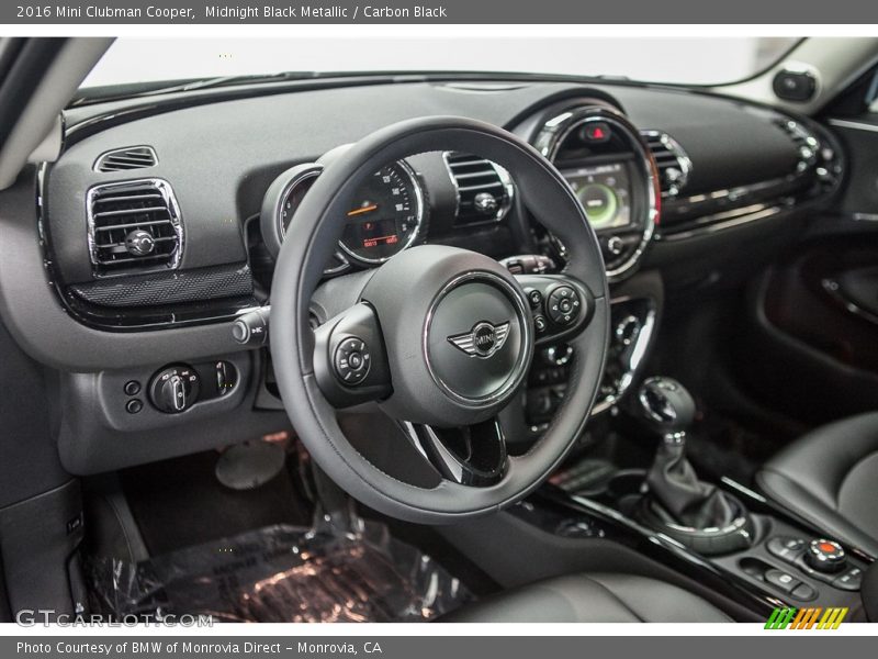 Midnight Black Metallic / Carbon Black 2016 Mini Clubman Cooper