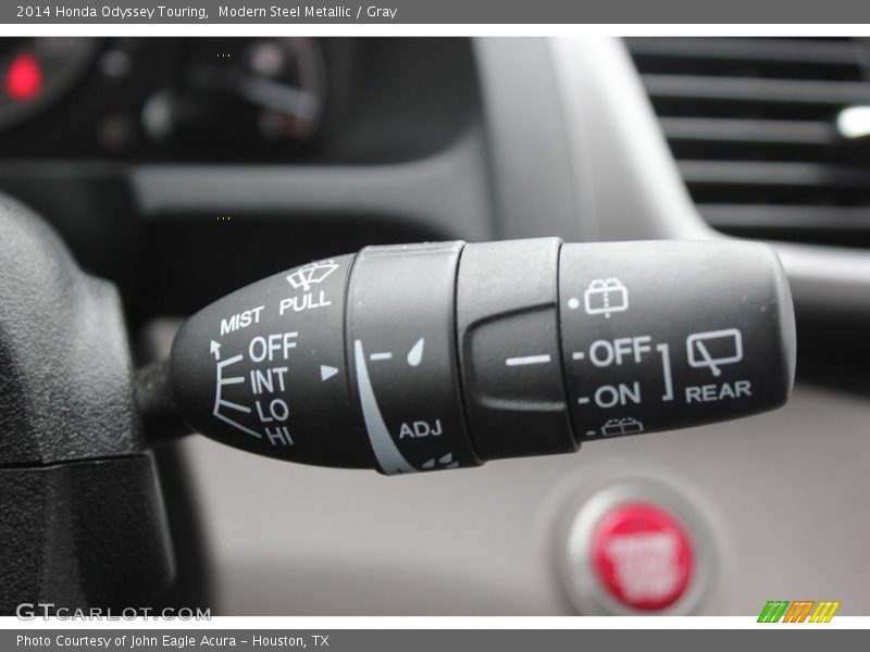 Modern Steel Metallic / Gray 2014 Honda Odyssey Touring