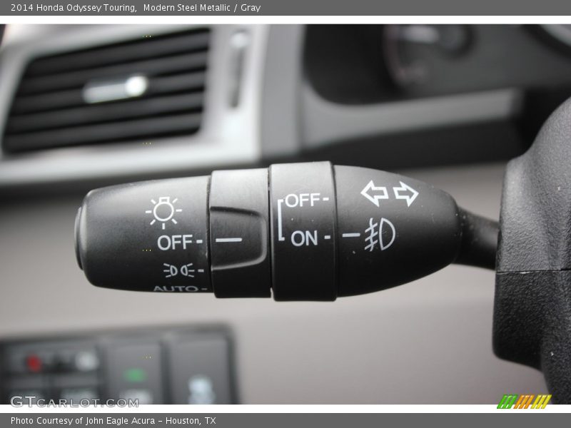 Modern Steel Metallic / Gray 2014 Honda Odyssey Touring