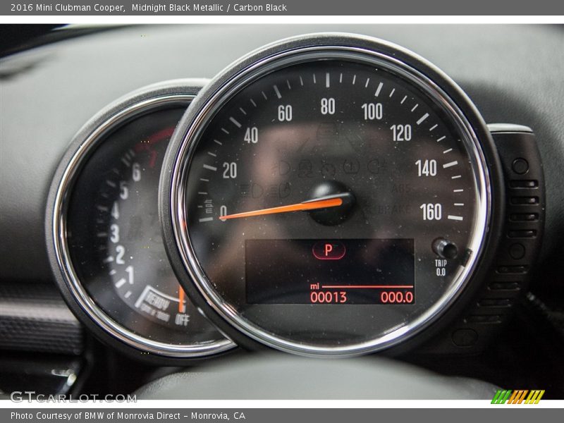 Midnight Black Metallic / Carbon Black 2016 Mini Clubman Cooper