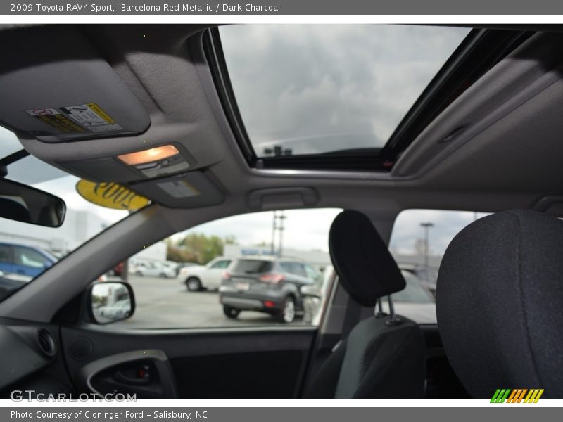 Barcelona Red Metallic / Dark Charcoal 2009 Toyota RAV4 Sport