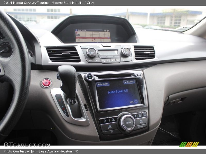 Modern Steel Metallic / Gray 2014 Honda Odyssey Touring